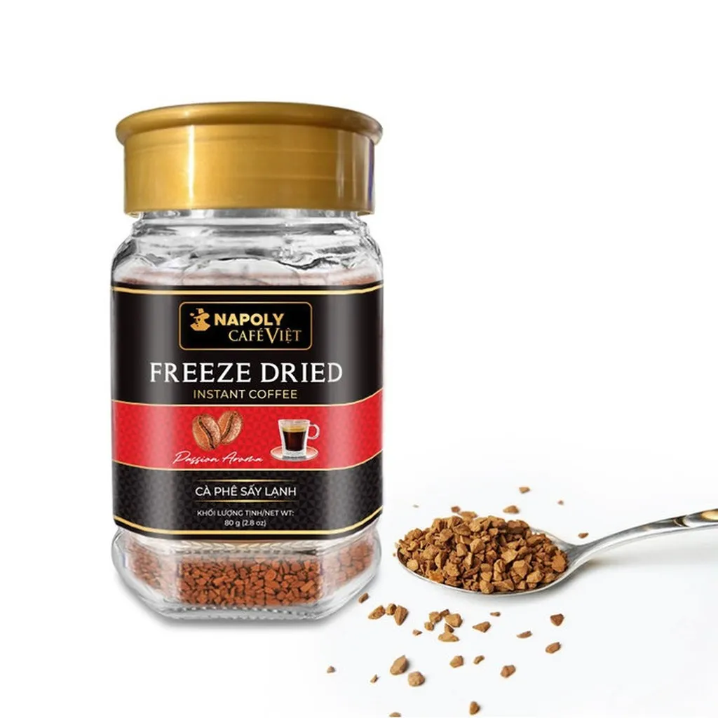 Alternative view of [lọ] Cà Phê Sấy Lạnh Freeze Dried 80g - Napoli Coffee