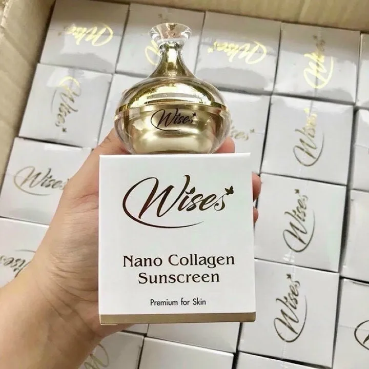 Kem Chống Nắng Wise Nano Collagen Thái Lan 12g - Gdn