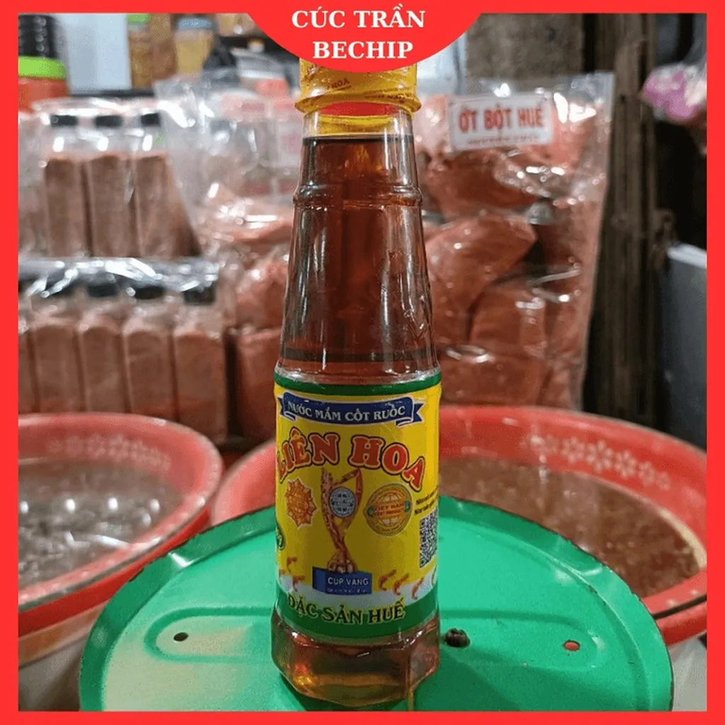 Nước Mắm Cốt Ruốc Liên Hoa Nguyên Chất, Đậm Đà Hương Vị Xứ Huế, Chai 280g - Ctb742