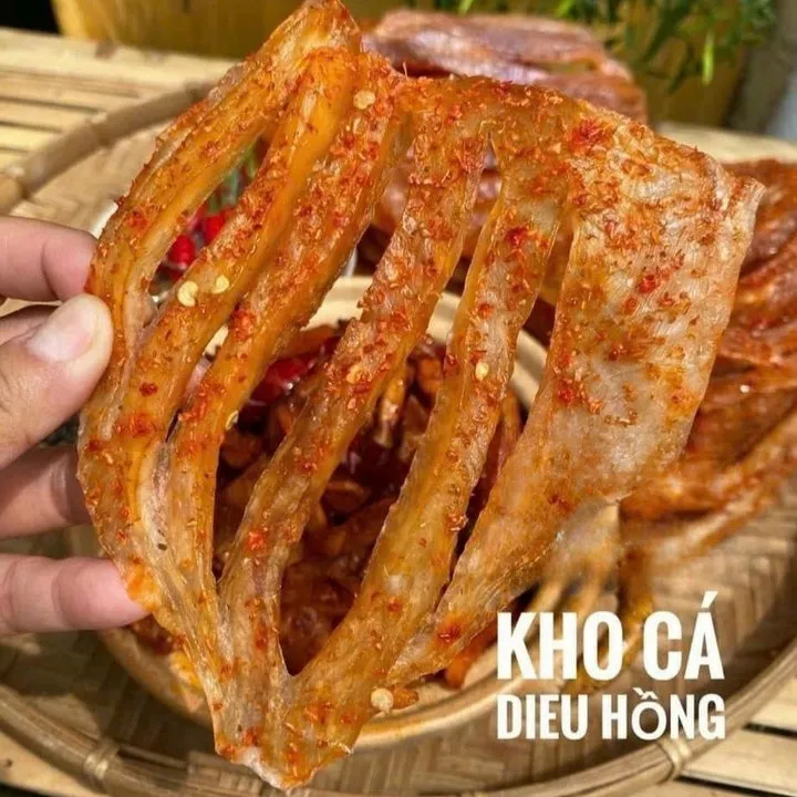Khô Cá Điêu Hồng Phile Loại Ngon Ít Xương Chuẩn Vị 500g - Winnie House