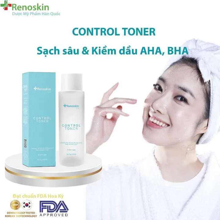 Alternative view of Control Toner: Toner Acid Thế Hệ Mới Sạch Sâu Và Sáng Da Renoskin