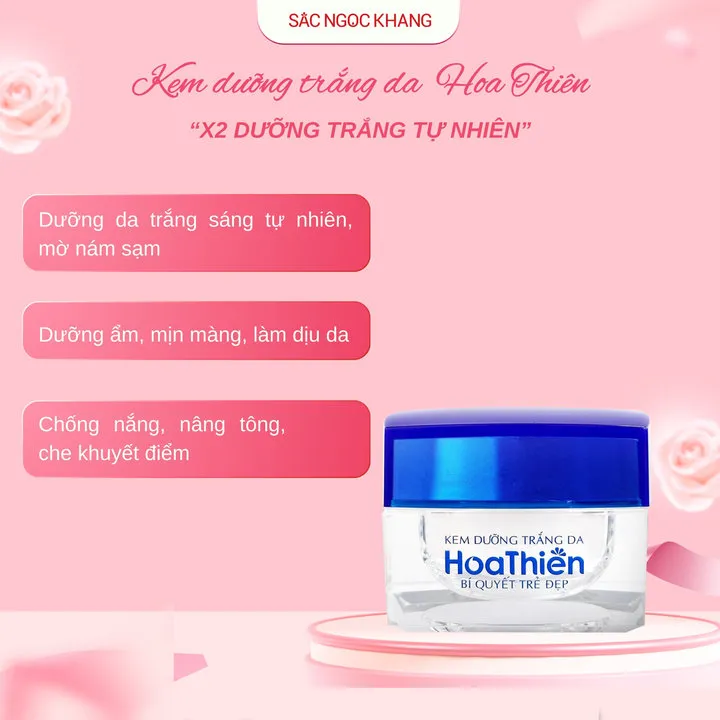 Alternative view of Kem Dưỡng Trắng Da Hoa Thiên - Sắc Ngọc Khang