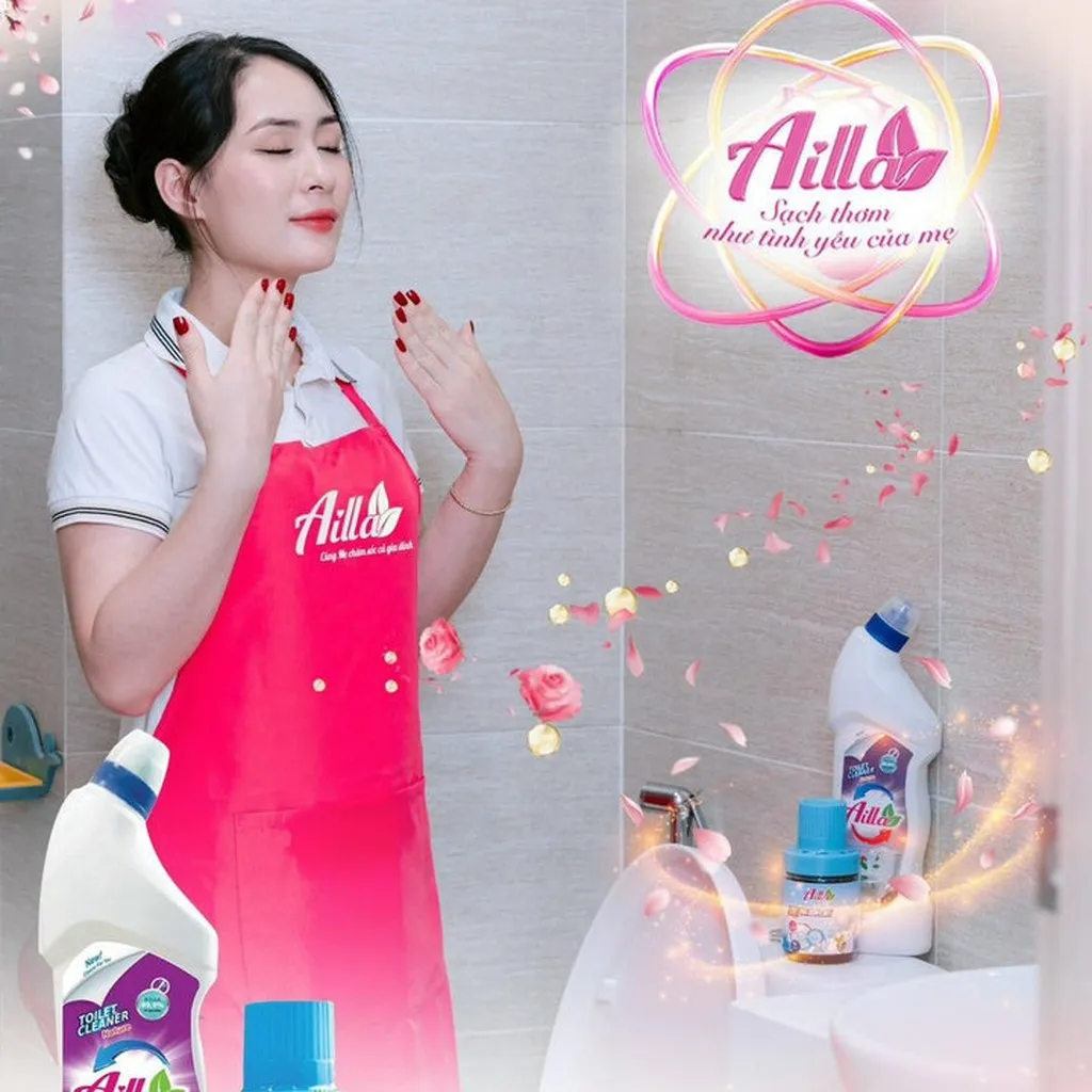 Combo Tẩy Bồn Cầu & Cốc Thả Bồn Cầu Ailla