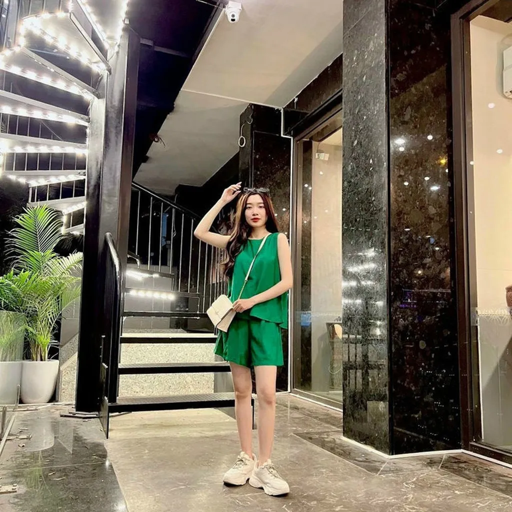 Bộ Đũi Xước Siêu Đẹp Mặc Ở Nhà Hay Đi Chơi Đều Được