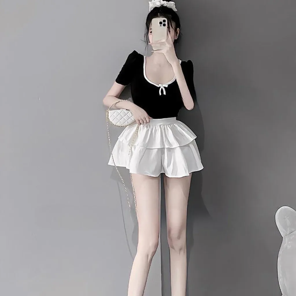 Alternative view of Set Viền Nơ Kèm Chân Váy 2 Tầng - Lê Phương Boutique