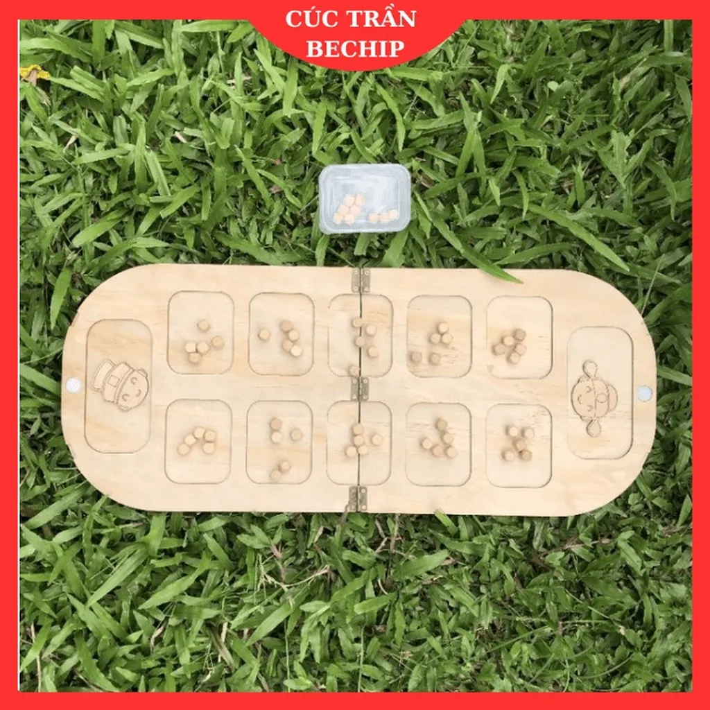 Bộ Đồ Chơi Ô Ăn Quan Cho Bé Tìm Lại Tuổi Thơ Bớt Chơi Điện Thoại, Phát Triển Trí Tuệ Ctb768 - Bechip