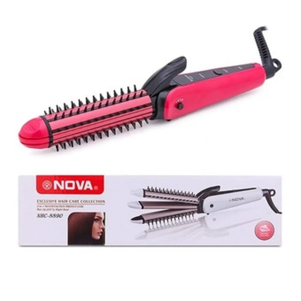 Máy Duỗi Tóc Nova 8890 3in1 - Su