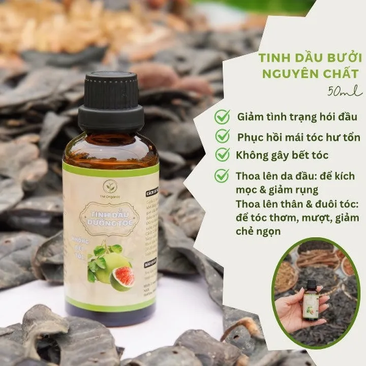 Alternative view of Combo Tóc Dành Cho Tóc Rụng Gồm 3 Chai Tặng 1 Xịt Bưởi - Tm Oganic