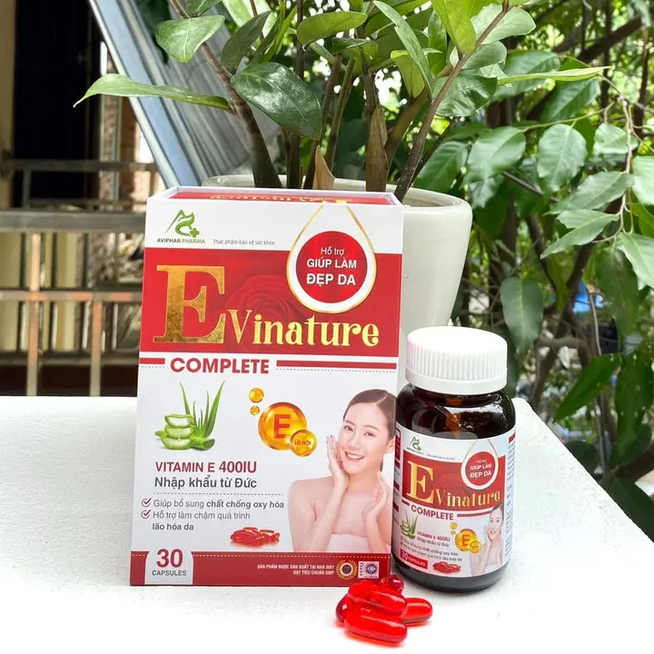 Alternative view of Viên Uống Bổ Sung Vitamin E Evinature Complete Hộp 30 Viên - Dược Phẩm Aviphar