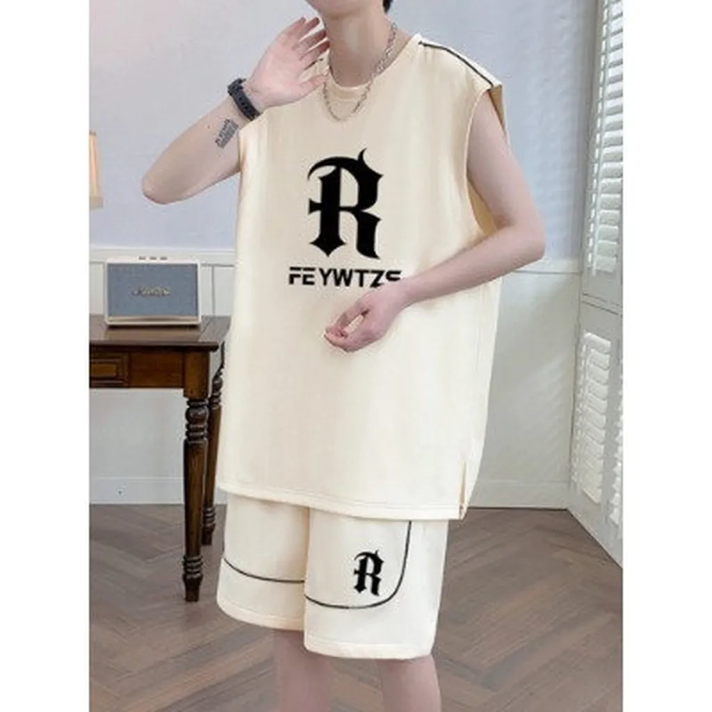 Alternative view of Bộ Đồ 3 Lỗ Chữ [r] Phối Viền Tập Gym Nam Mùa Hè Unisex - Be Yourself