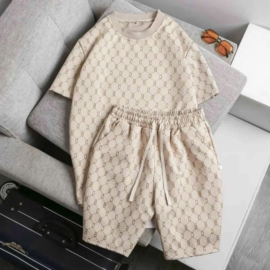 Đồ Bộ Thể Thao Nam Nữ Unisex Cổ Tròn Bc - Ausa House