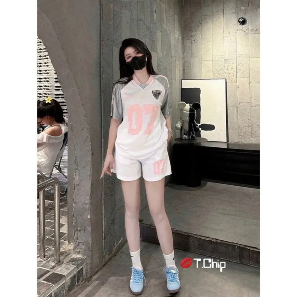 Bộ Số 7 Siêu Hot Sịn Đét From Rộng Nam Nữ Mặc Ok