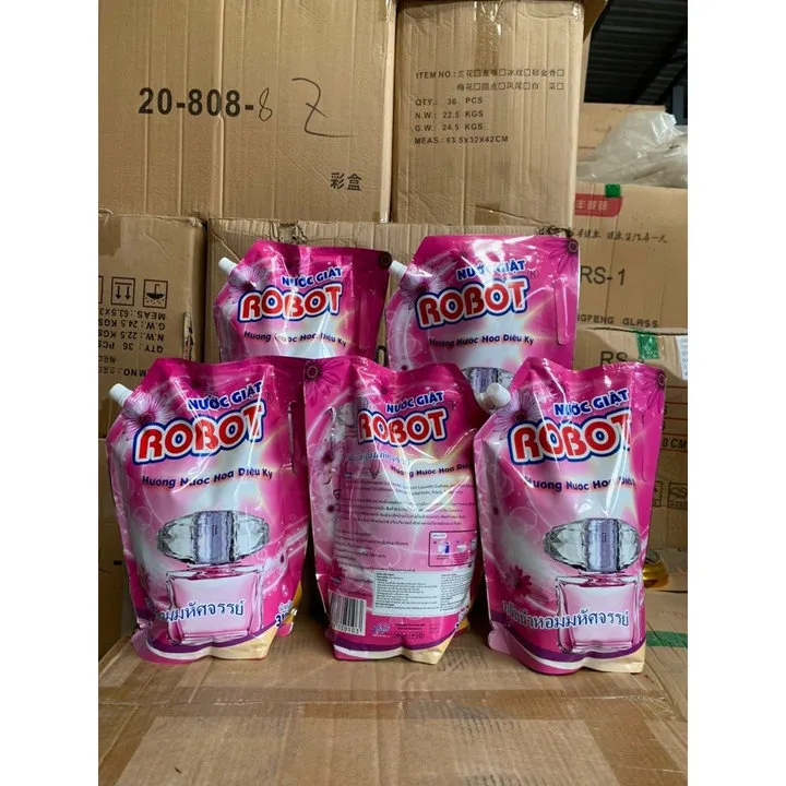 Nước Giặt Robot Hương Nước Hoa Hàng Thái Lan Túi 3kg - Gdn