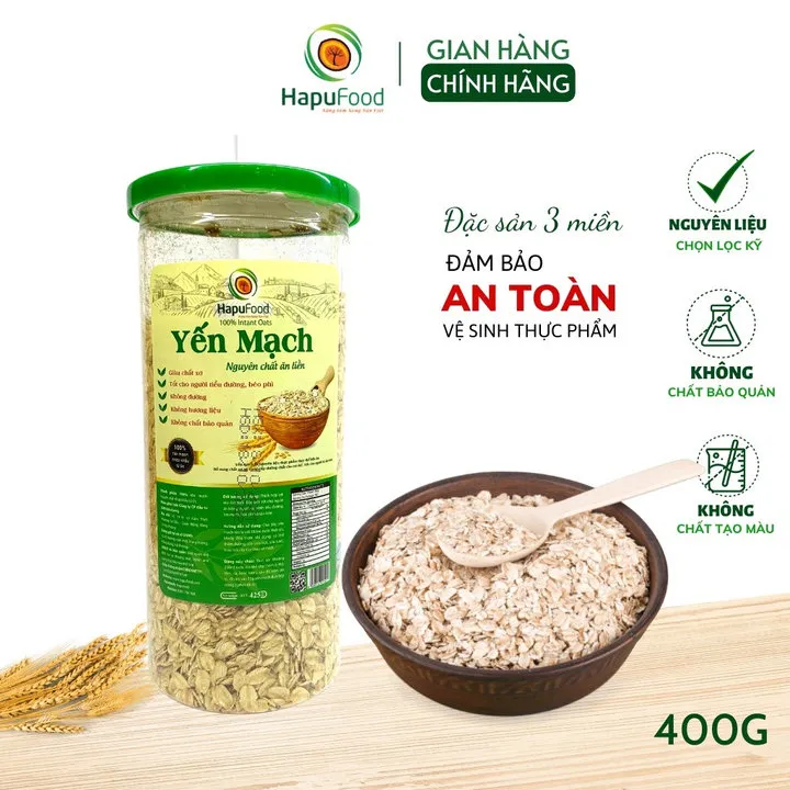 Yến Mạch Cán Dẹt Úc Hủ 400g Thơm Ngon, Cung Cấp Dinh Dưỡng Thiết Yếu Nc01 - Lady's Passion