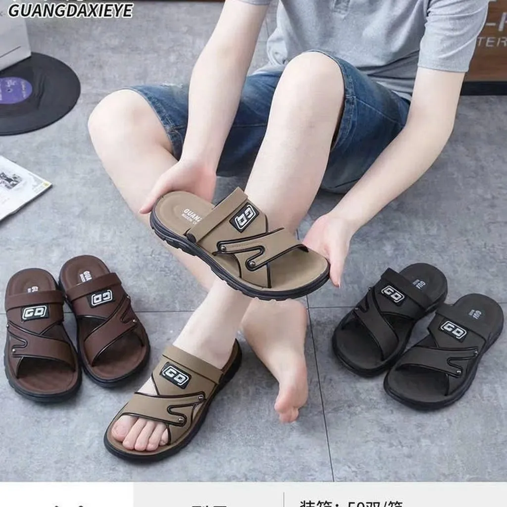 Dép Hậu Nhưa Nam Cao Cấp, Chống Nước, Siêu Bền Đẹp- Haanh