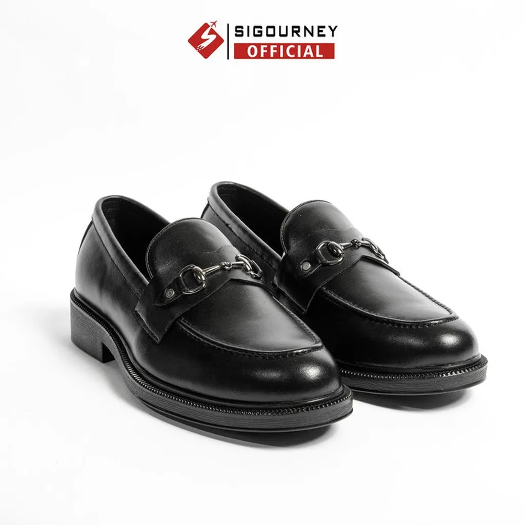 Giày Da Unisex Nam Nữ Dáng Loafer Sig-45 Trẻ Trung Bảo Hành 18 Tháng - Sigourney