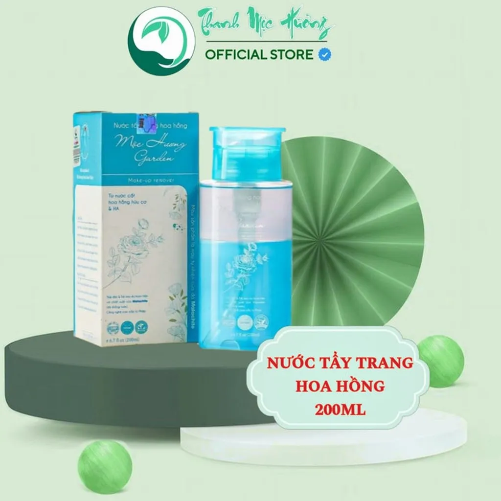 Nước Tẩy Trang Hai Lớp Mộc Hương Garden 200ml - Thanh Mộc Hương