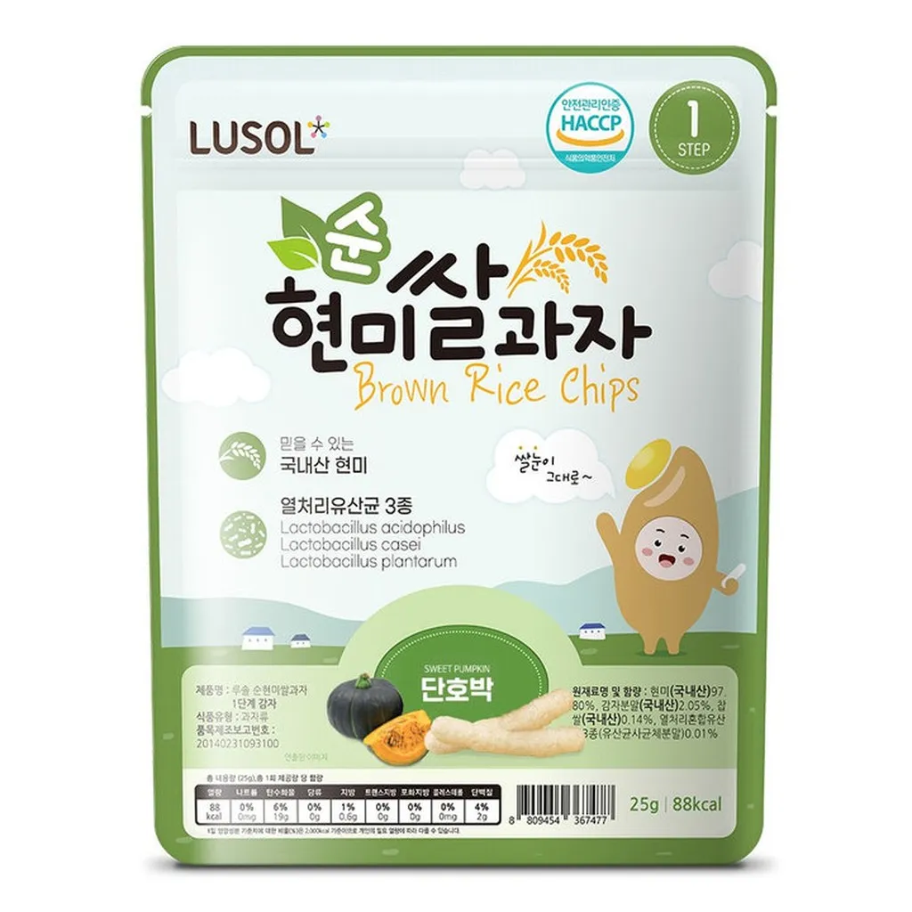 Alternative view of Bánh Ăn Dặm Gạo Lứt Bổ Sung Lợi Khuẩn Lusol Cho Bé