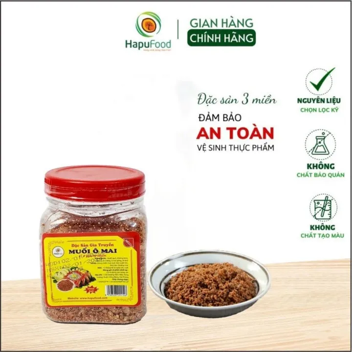 Muối Ô Mai Xí Muội Chấm Ăn Kèm Hoa Quả Ngon Hết Sẩy Hủ 100g Om11 - Lady's Passion