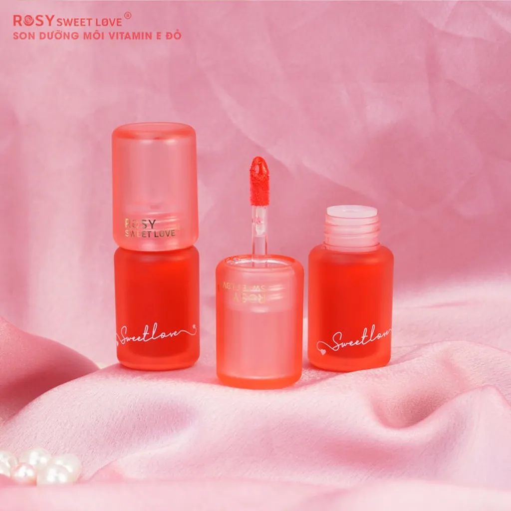 Alternative view of Son Dưỡng Vitamin E Đỏ Rosy