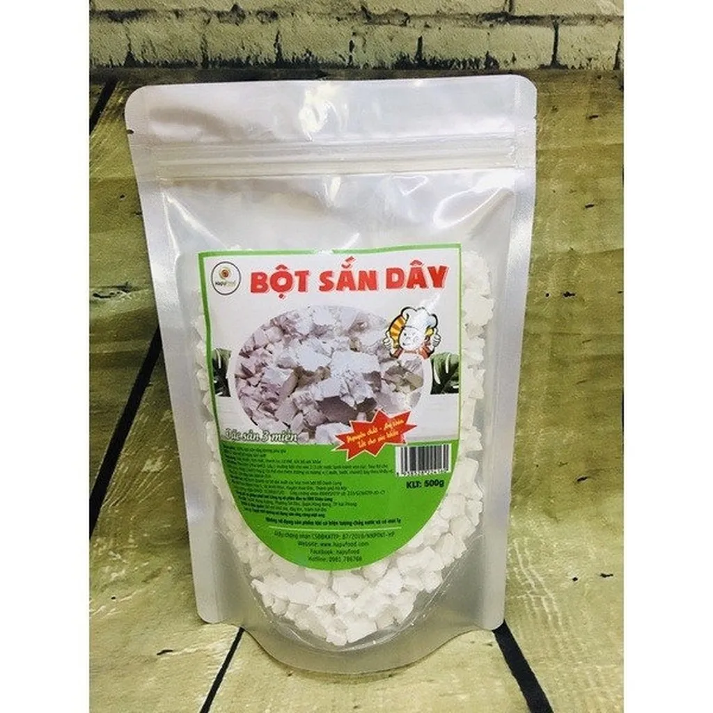 Alternative view of Bột Sắn Dây Nguyên Chất Loại 1 Gói 500g, Bột Mịn Trắng Thơm Nu01 - Lady's Passion