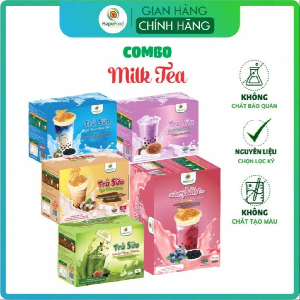 Combo Trà Sữa Nhiều Vị Pha Sẵn Nu02 - Lady's Passion