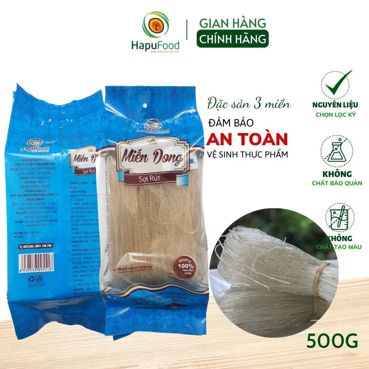 Miến Dong Sợi Rút Gói 500g K06 - Lady's Passion