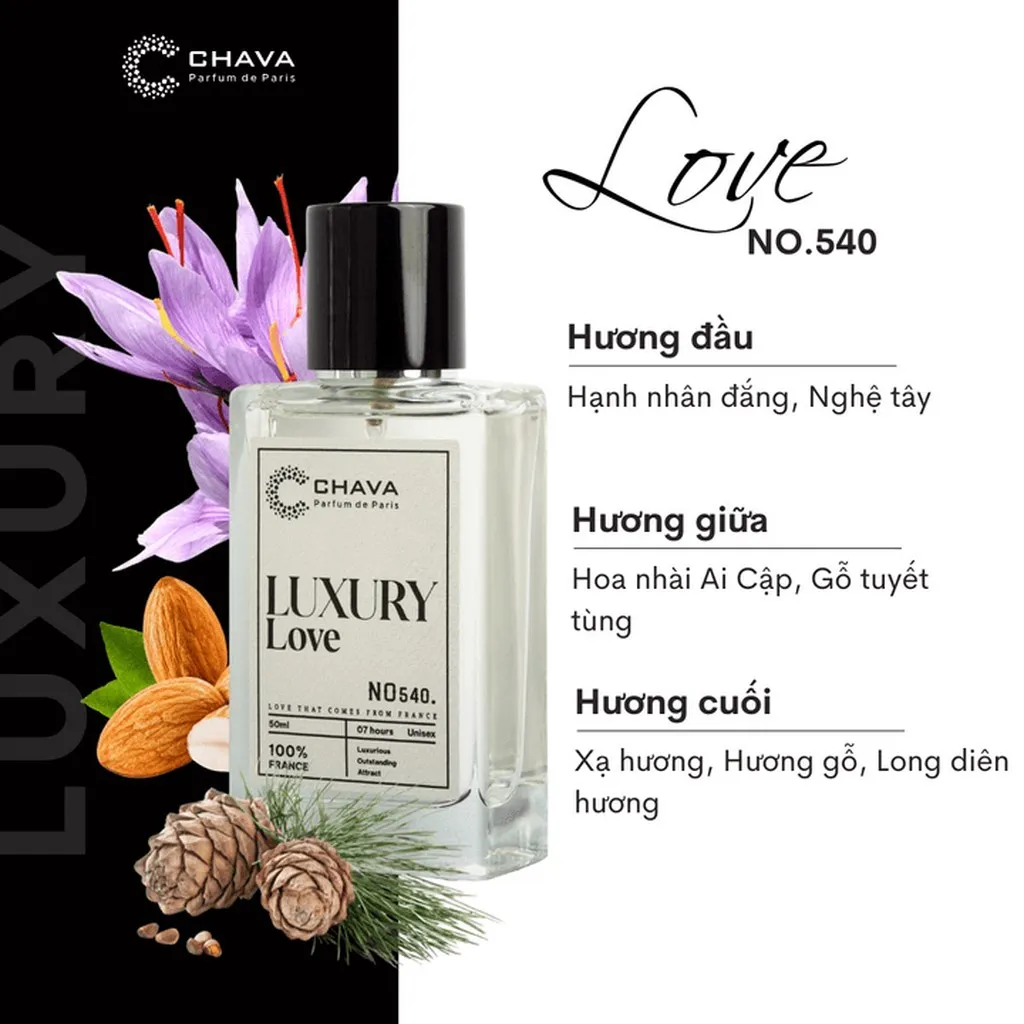 Alternative view of Luxury Love No.540 50ml - Chava
