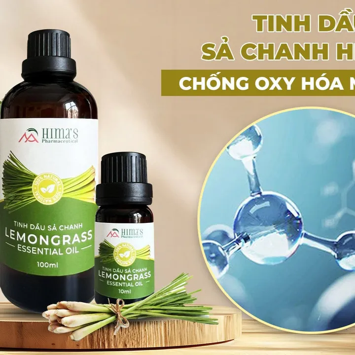 [nguyên Chất 100%] Tinh Dầu Sản Chanh Hima's