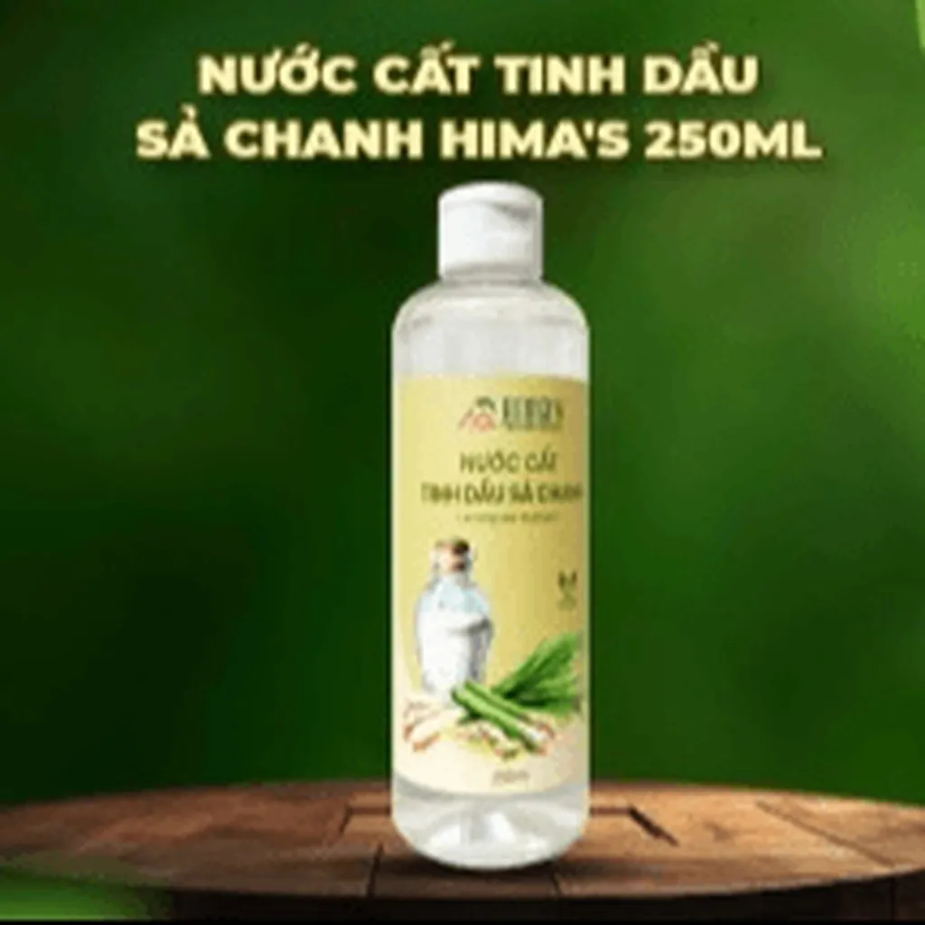 Nước Cất Tinh Dầu Sả Chanh Hima's 250ml
