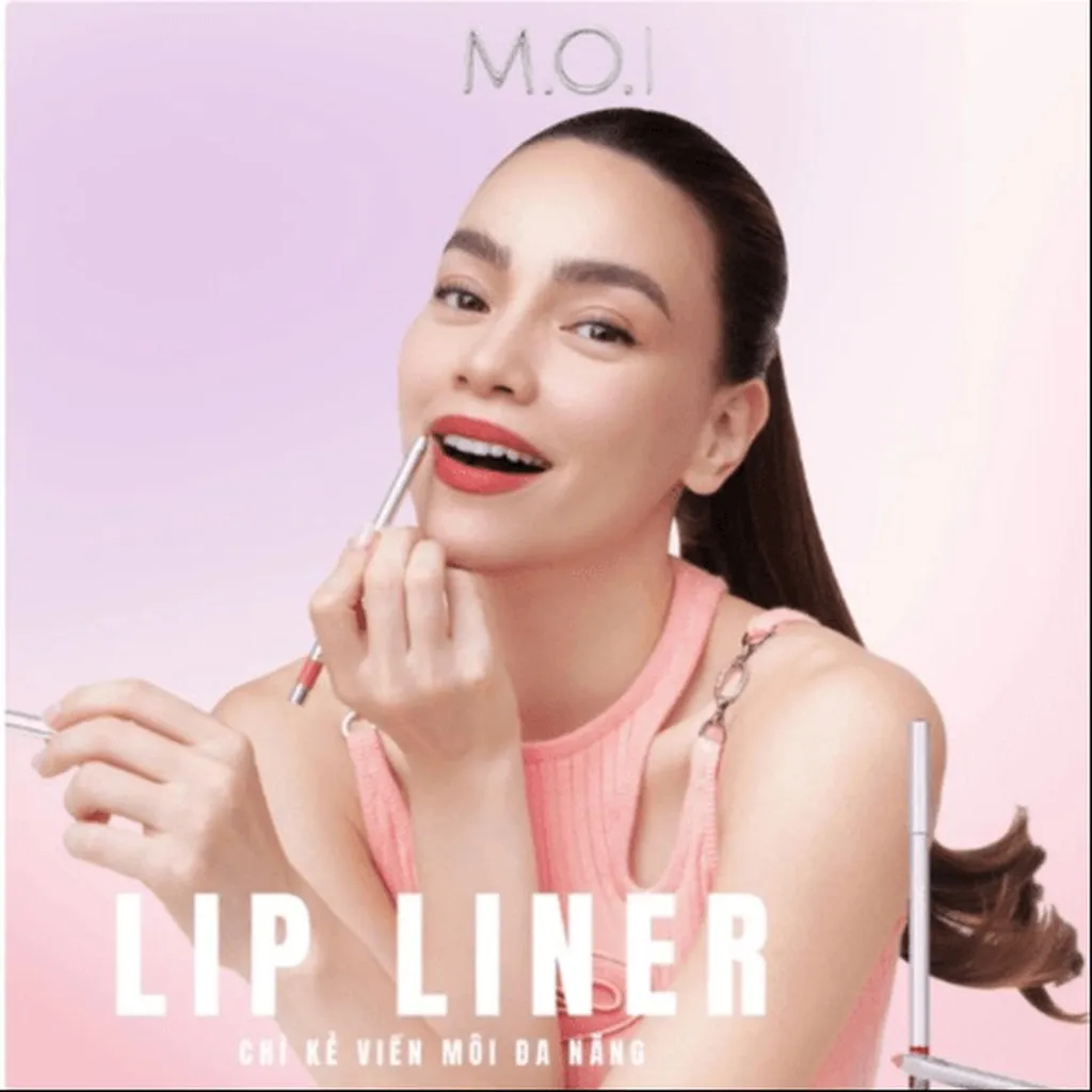 M.o.i- Bút Chì Kẻ Viền Môi Đa Năng Perfect Shape Lip Liner No.03 - Đỏ Hồng
