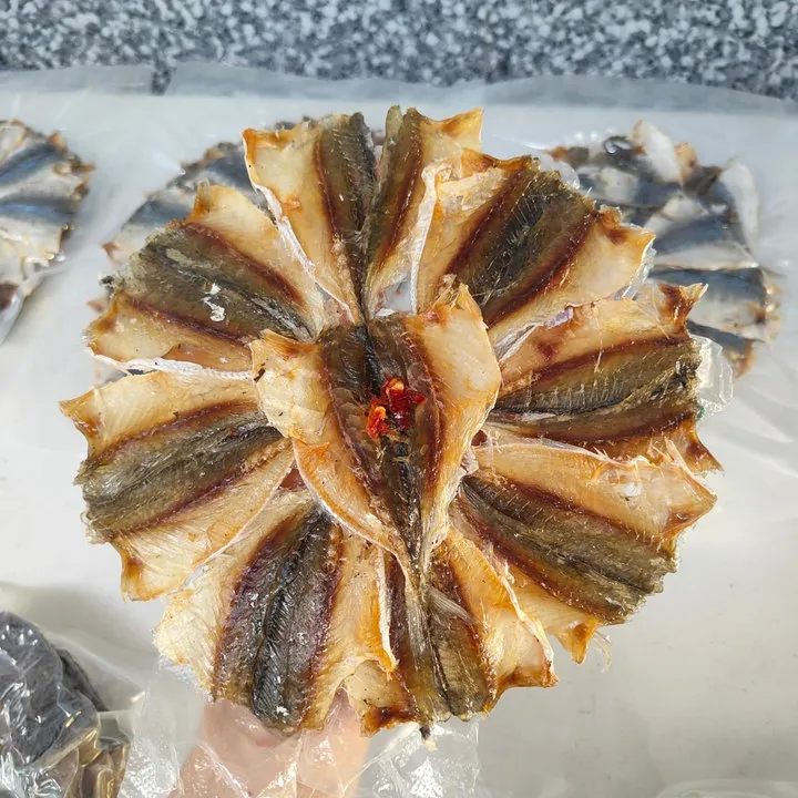 Khô Cá Chỉ Vàng Xếp Bông - Vựa Khô Bến Tre
