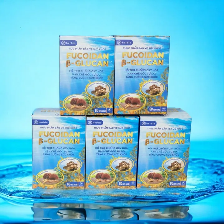 Alternative view of Viên Uống Fucoidan Beta-glucan Herbio