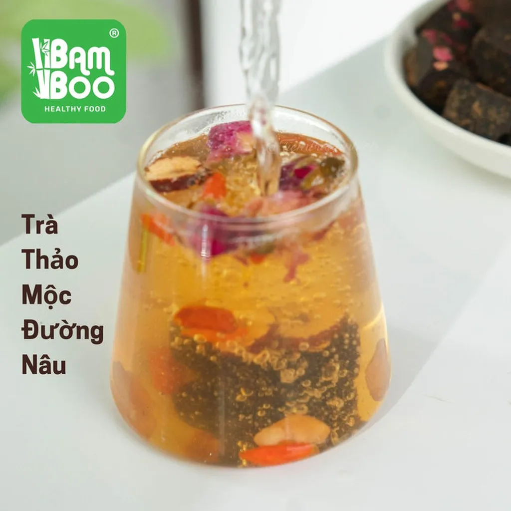 Alternative view of Trà Đường Nâu Thảo Mộc - Bổ Máu, Giữ Ấm Cơ Thể