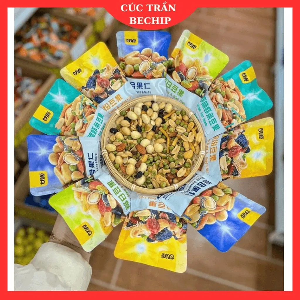 Hạt Mix Dinh Dưỡng Ganyuan Thơm Ngon Béo Ngậy, Ngũ Cốc Sấy Khô - Ctb794