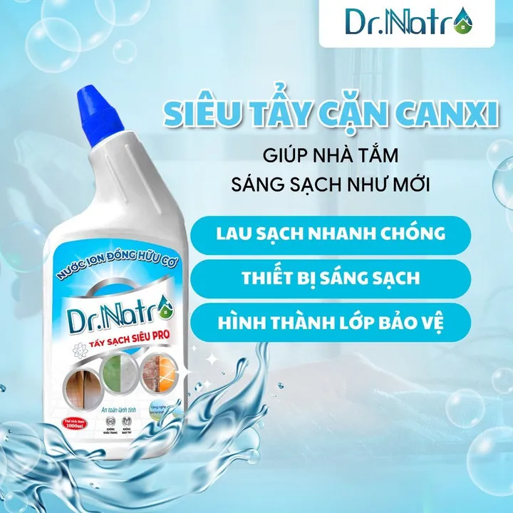 Alternative view of Tẩy Siêu Sạch Pro- Ion Đồng Hữu Cơ Dr.natro