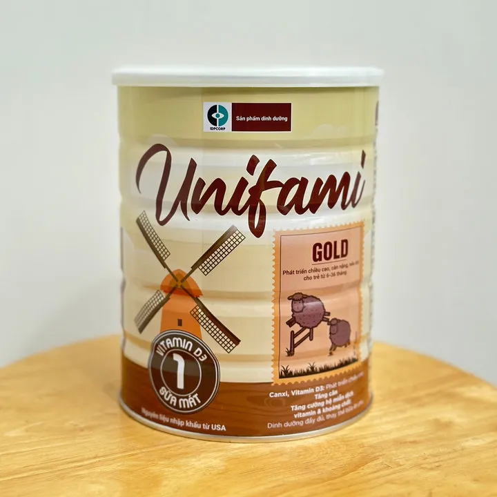 Alternative view of Sữa Bột Unifami Gold 1+ ( 850gr) Giúp Phát Triển Chiều Cao, Cân Nặng, Tăng Cường Hệ Miễn Dịch