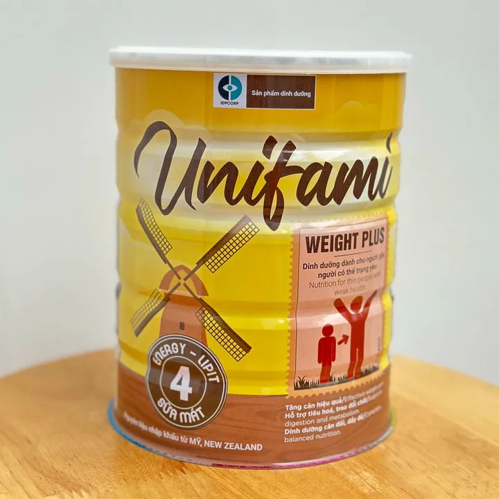 Alternative view of Sữa Bột Unifami Weight Plus 4+ 850g, Tăng Sức Đề Kháng, Tăng Cân