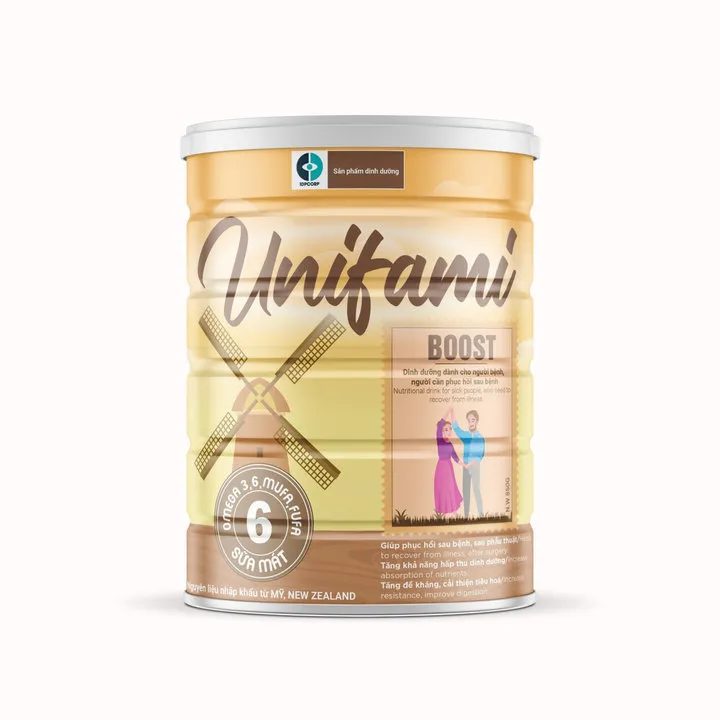 Sữa Bột Unifami Boost 6+850g,tăng Đề Kháng , Cải Thiện Tiêu Hóa
