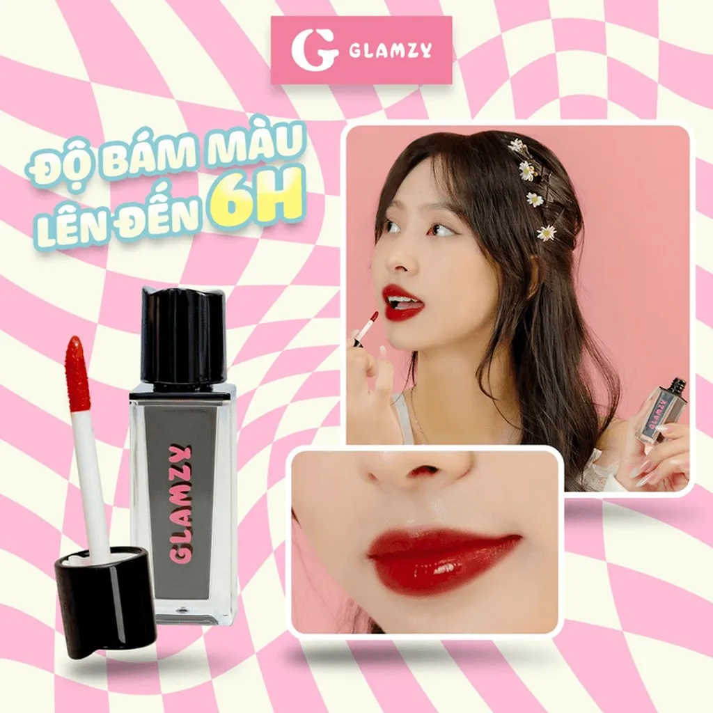 Alternative view of Combo Nước Tẩy Trang Mắt Môi Dịu Nhẹ 50ml Và Son Tint Bóng Bền Màu 4g - Glamzy