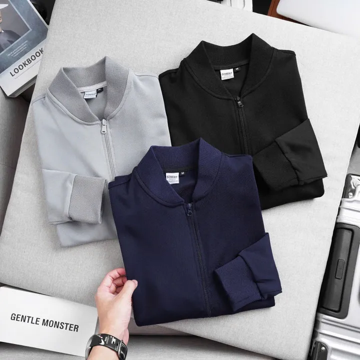 Alternative view of Áo Khoác Bomber Nam Nữ Chất Liệu Umi Cao Cấp - Men’s Style