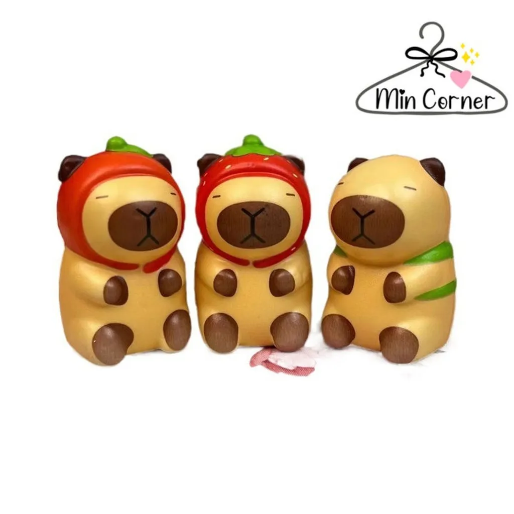 Squishy Chậm Tăng Capybara Bóp Mềm Giảm Stress Ngẫu Nhiên Mpk138 - Min Corner