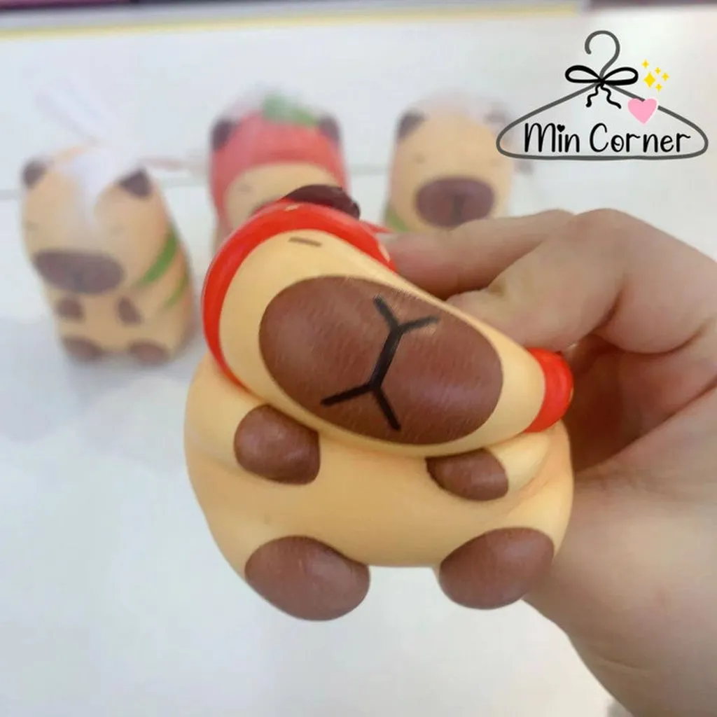 Alternative view of Squishy Chậm Tăng Capybara Bóp Mềm Giảm Stress Ngẫu Nhiên Mpk138 - Min Corner