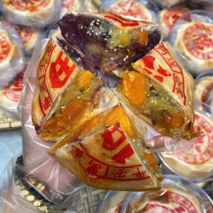 Bánh Pía Đậu Xanh Khoai Môn Mỡ Hành - Ngon Như Mơ 600g - Winnie House