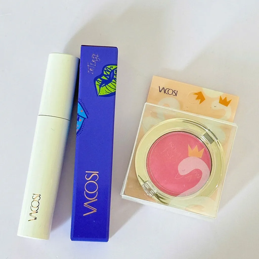 Alternative view of Combo Son Tint Bóng Và Phấn Má Hồng Tự Nhiên - Vacosi