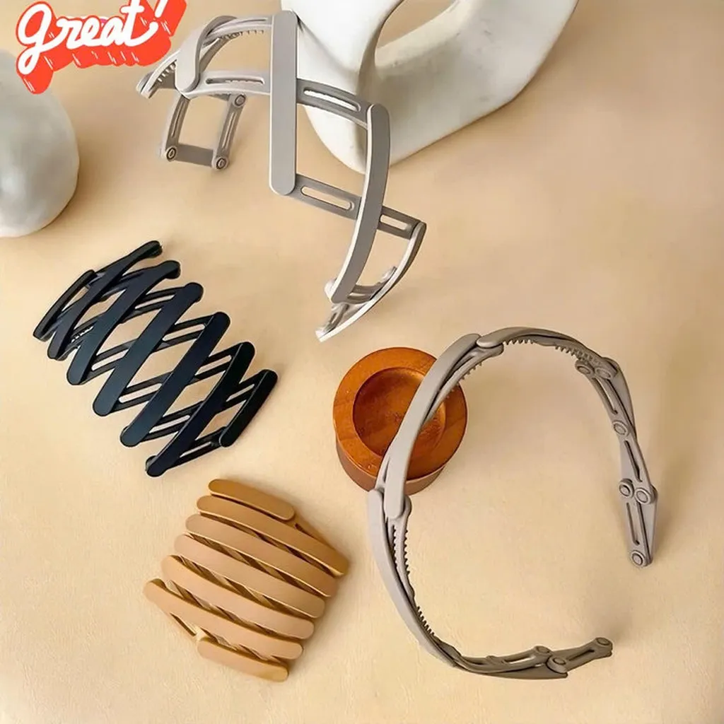 Combo 3 Cài Tóc Gấp Gọn Siêu Tiện Lợi Phong Cách Hàn Quốc - Nhà Quân Store