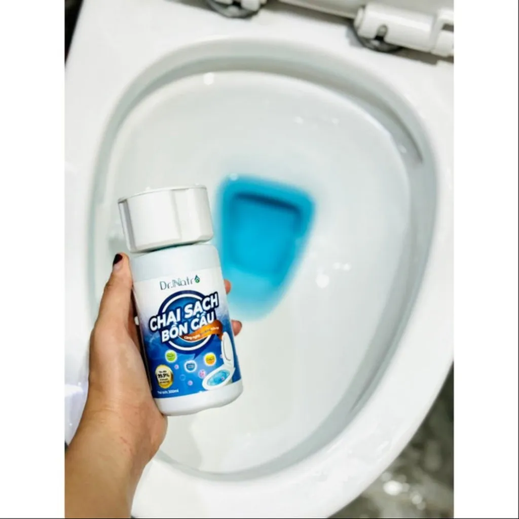 Alternative view of Chai Thả Làm Sạch Bồn Cầu Dr.natro 300ml Tẩy Sạch Vết Bẩn, Ố Vàng Trong Bồn Cầu, Toilet