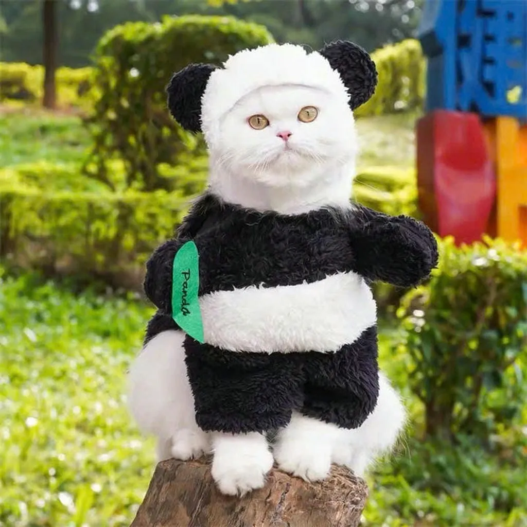 Áo Mũ Gấu Trúc Cho Thú Cưng Chó Mèo