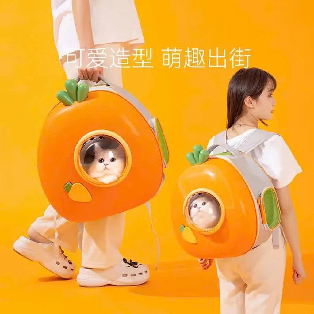 Ba Lô Cà Rốt Dễ Thương Dành Cho Thú Cưng Chó Mèo