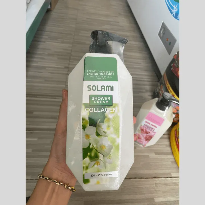 Sữa Tắm Collagen Solami Hương Thơm Nhẹ Nhàng 800ml L004 - Lady's Passion